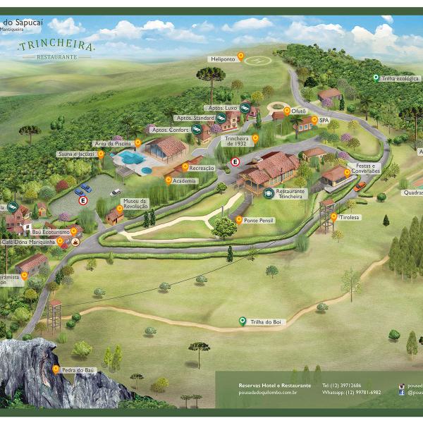 Pousada e Resort do Quilombo, São Bento do Sapucaí, Serra da Mantiqueira