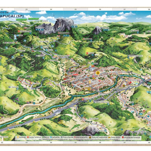 Mapa de São Bento do Sapucaí SP